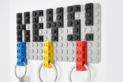 LEGO Key Hanger — Shoebox Dwelling Finding comfort, style and dignity 